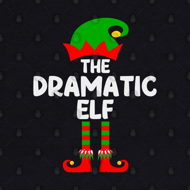 Dramatic Elf Matching Family Group Christmas Party Pajama by DragonTees